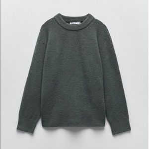 Zara Oversized Wool Blend Sweater